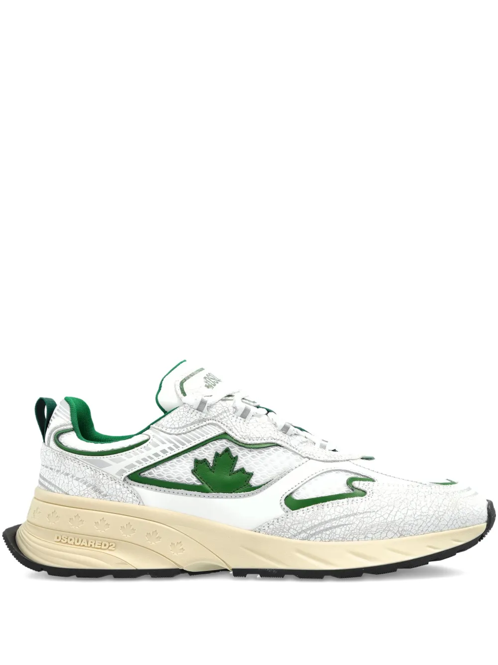 Кроссовки с деталями из листьев DSQUARED2, белый
Кроссовки с деталями из листьев DSQUARED2, белый