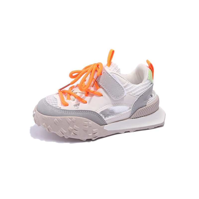 Нескользящая и дышащая детская обувь для повседневной носки RHOBESAM, оранжевый 
Нескользящая и дышащая детская обувь для повседневной носки RHOBESAM, оранжевый