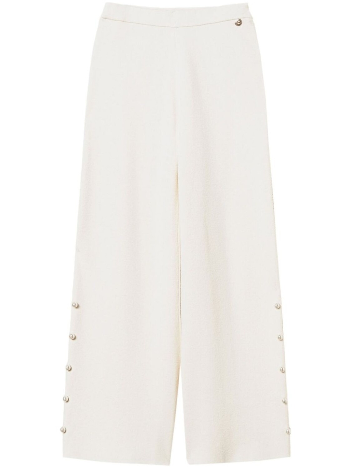 Широкие трикотажные брюки TWINSET, белый
Широкие трикотажные брюки TWINSET, белый