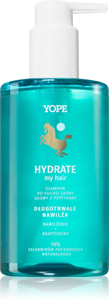 Увлажняющий шампунь Hydrate my hair для сухой и зудящей кожи головы Yope, 300 мл
Увлажняющий шампунь Hydrate my hair для сухой и зудящей кожи головы Yope, 300 мл