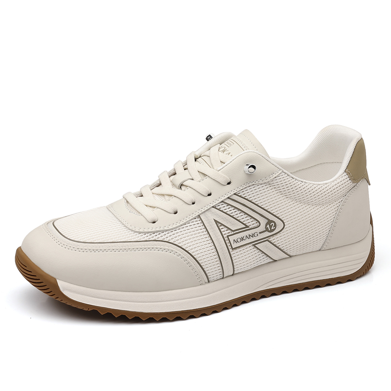 AOKANG Абрикосово-белые мужские дышащие низкие повседневные кроссовки устойчивые к истиранию, цвет Apricot White
AOKANG Абрикосово-белые мужские дышащие низкие повседневные кроссовки устойчивые к истиранию, цвет Apricot White