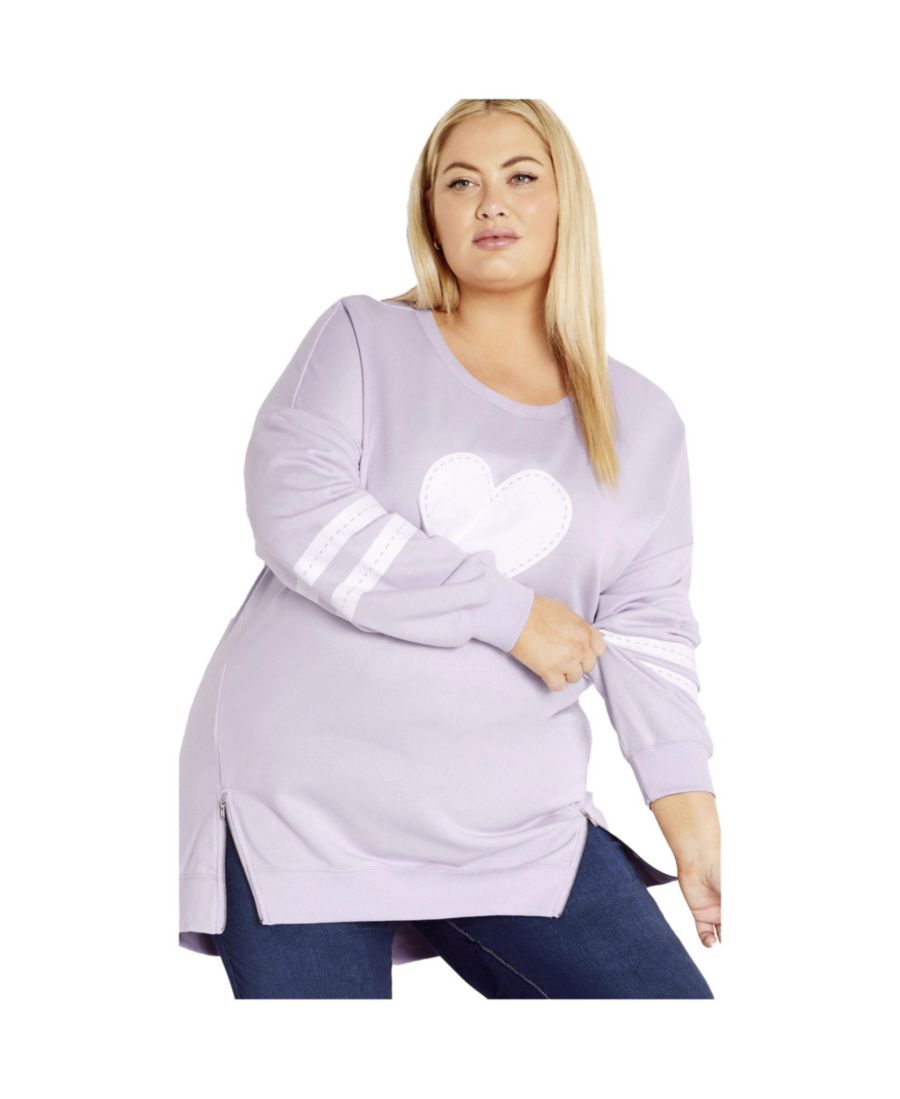 Женский свитер "Люби меня" AVENUE, Lilac
Женский свитер "Люби меня" AVENUE, Lilac