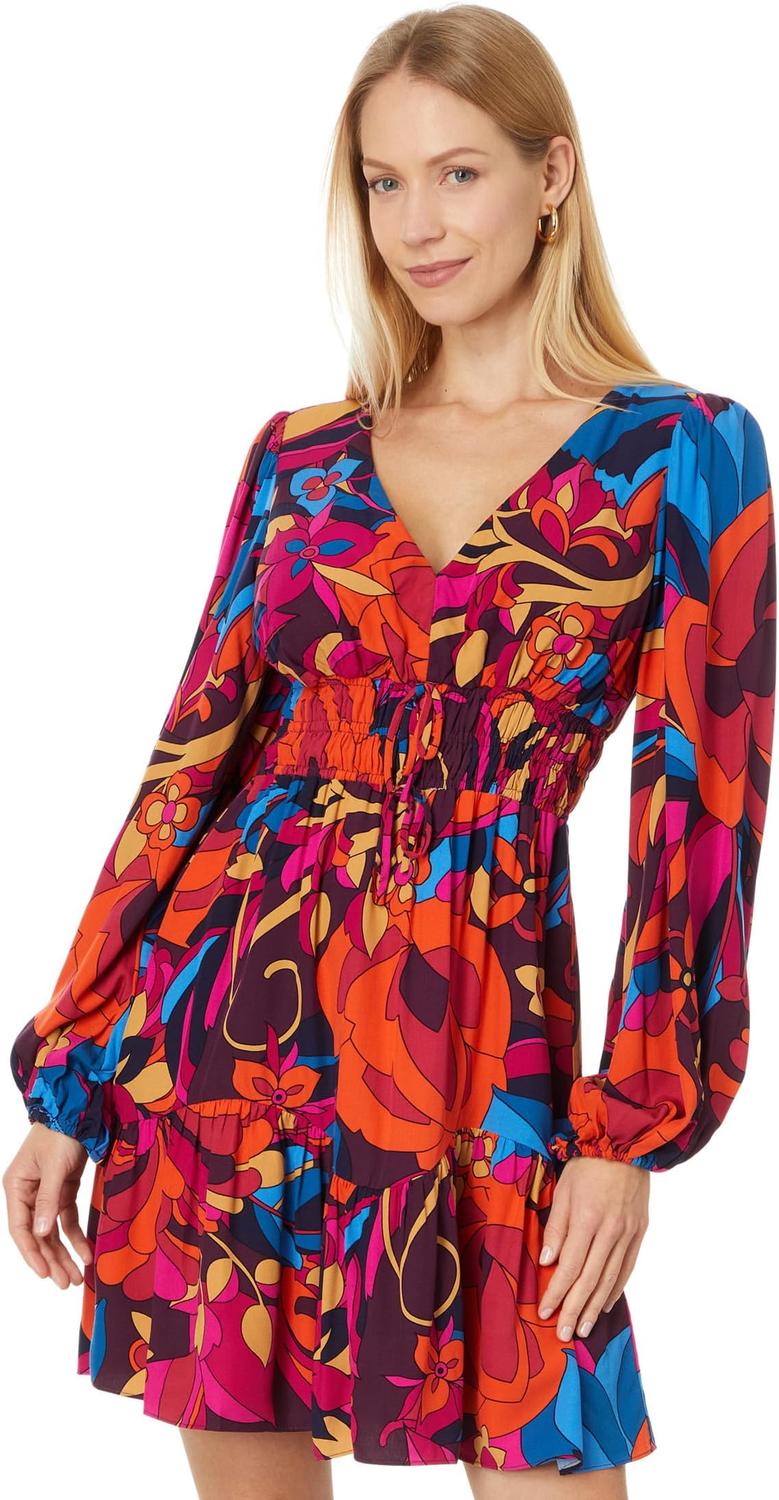 Платье Adrianna Papell Printed Short Flounce Dress, цвет Berry Multi
Платье Adrianna Papell Printed Short Flounce Dress, цвет Berry Multi