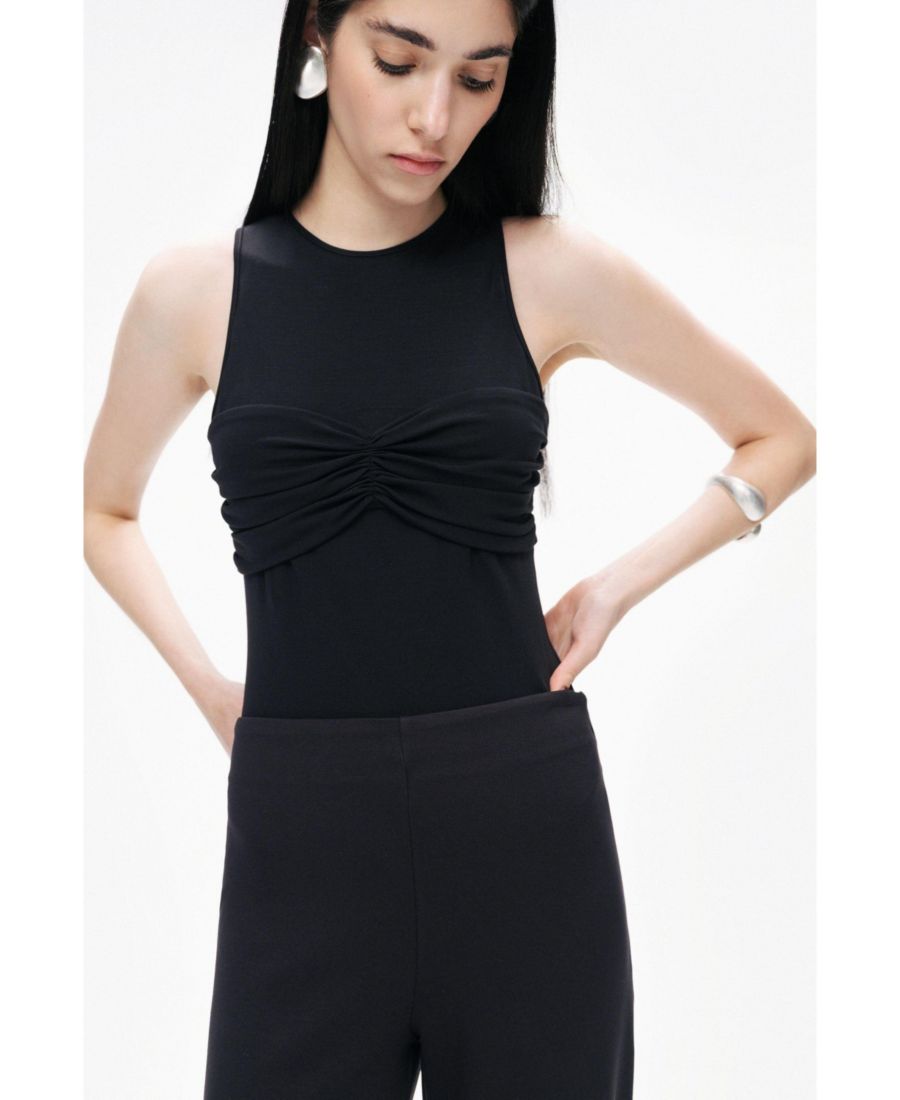 Женский боди с перекрученным декором NOCTURNE, Black
Женский боди с перекрученным декором NOCTURNE, Black