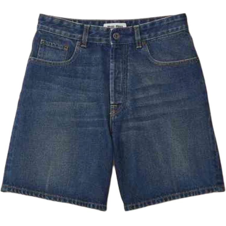 Джинсовые шорты MIU MIU, синий
Джинсовые шорты MIU MIU, синий