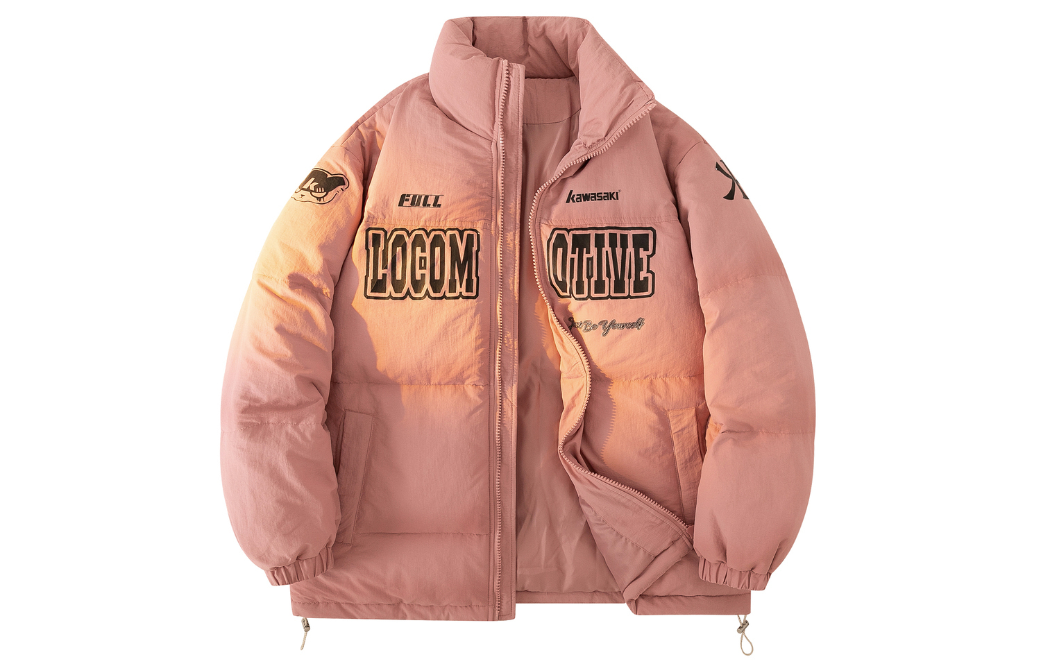 Kawasaki Унисекс пуховик, Pink (Motorcycle Style)
Kawasaki Унисекс пуховик, Pink (Motorcycle Style)