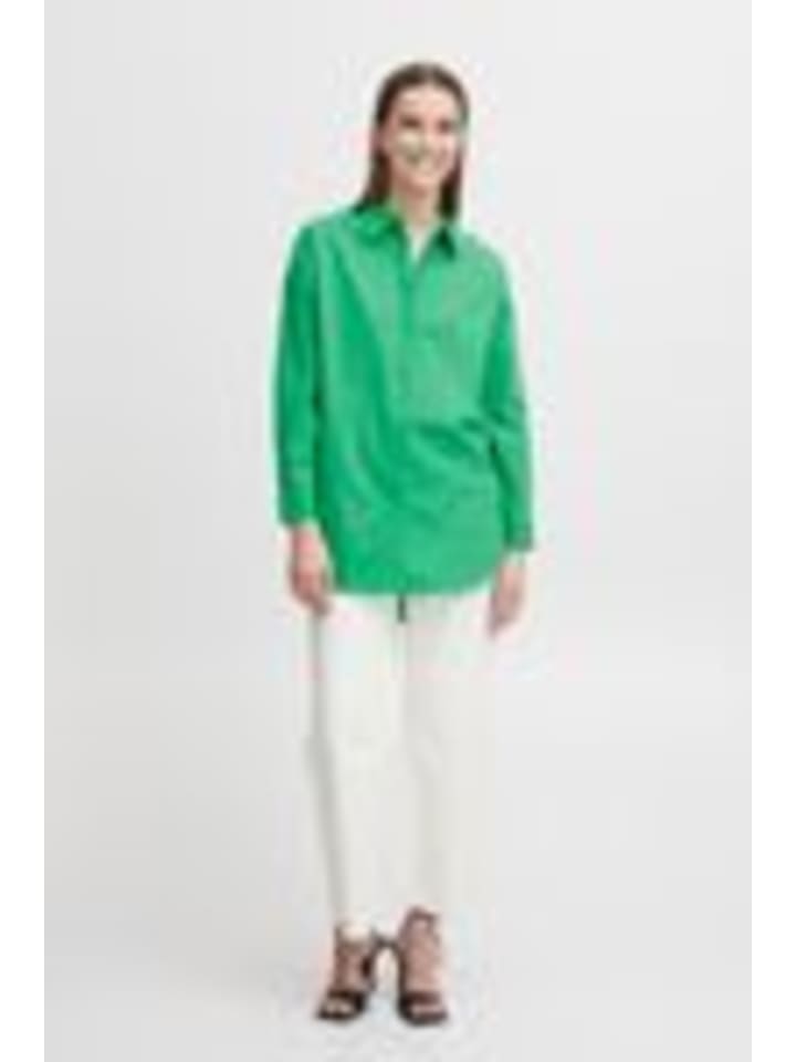 Рубашка с длинными рукавами BYGAMZE свободного кроя в цвете Ming Green b. young
Рубашка с длинными рукавами BYGAMZE свободного кроя в цвете Ming Green b. young