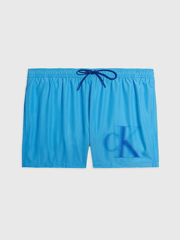 Короткие шорты для плавания с кулиской - CK Monogram Calvin Klein, синий
Короткие шорты для плавания с кулиской - CK Monogram Calvin Klein, синий