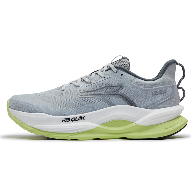 361° Кроссовки для бега Fiery Red 5 с низким верхом, противоскользящие, износостойкие, мужские, фотоново-серые с светло-фруктово-зеленым
361° Кроссовки для бега Fiery Red 5 с низким верхом, противоскользящие, износостойкие, мужские, фотоново-серые с светло-фруктово-зеленым