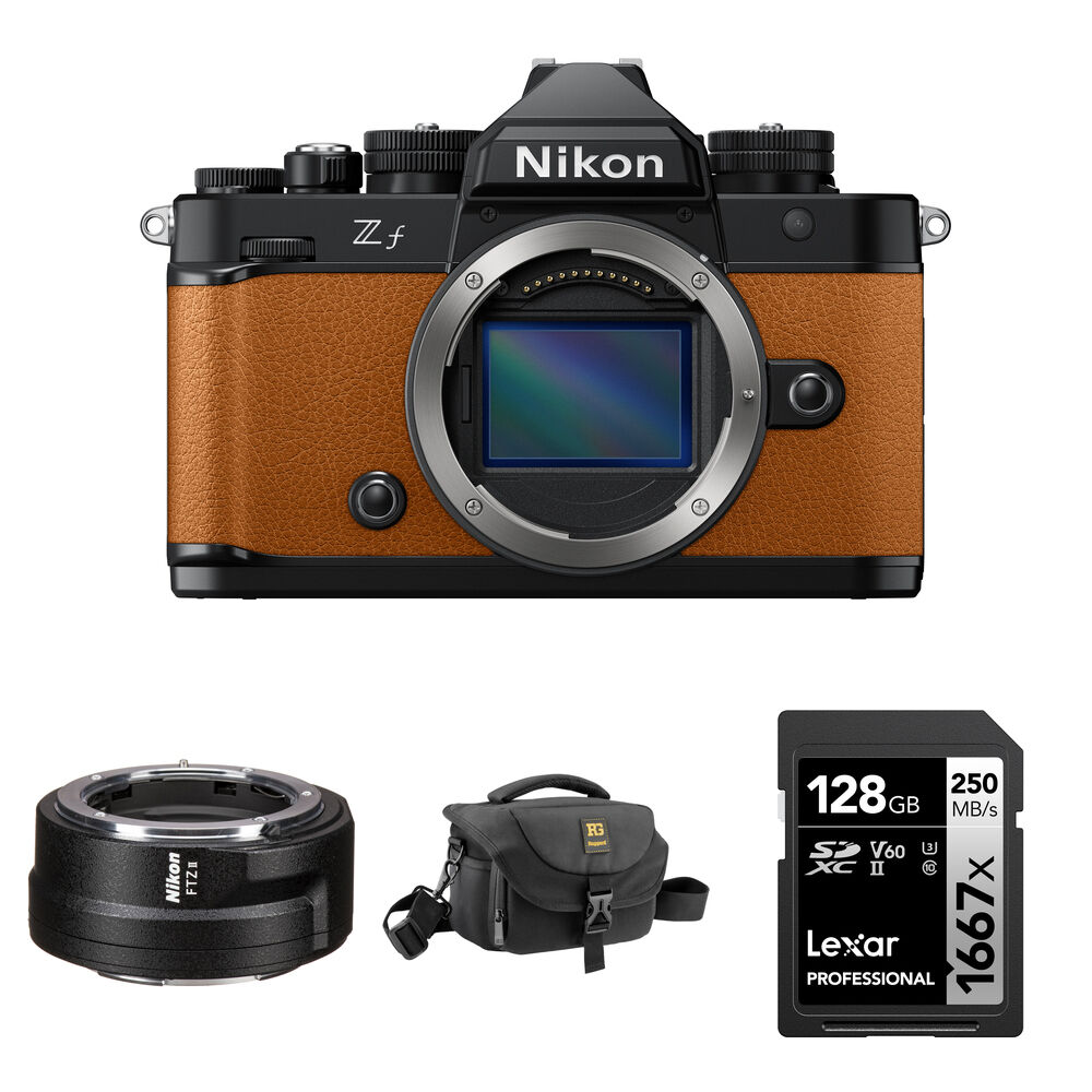 Беззеркальная камера Nikon Zf Mirrorless Camera with FTZ II Mount Adapter and Basic
Беззеркальная камера Nikon Zf Mirrorless Camera with FTZ II Mount Adapter and Basic