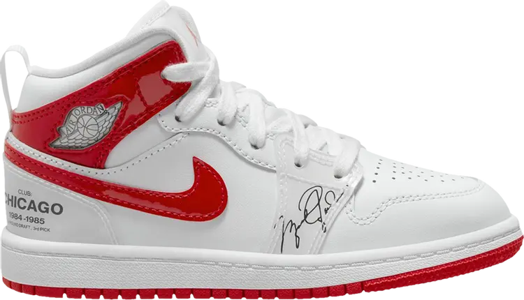 Кроссовки Air Jordan 1 Mid PS Rookie Season, белый, Белый;красный, Кроссовки Air Jordan 1 Mid PS Rookie Season, белый
Кроссовки Air Jordan 1 Mid PS Rookie Season, белый, Белый;красный, Кроссовки Air Jordan 1 Mid PS Rookie Season, белый