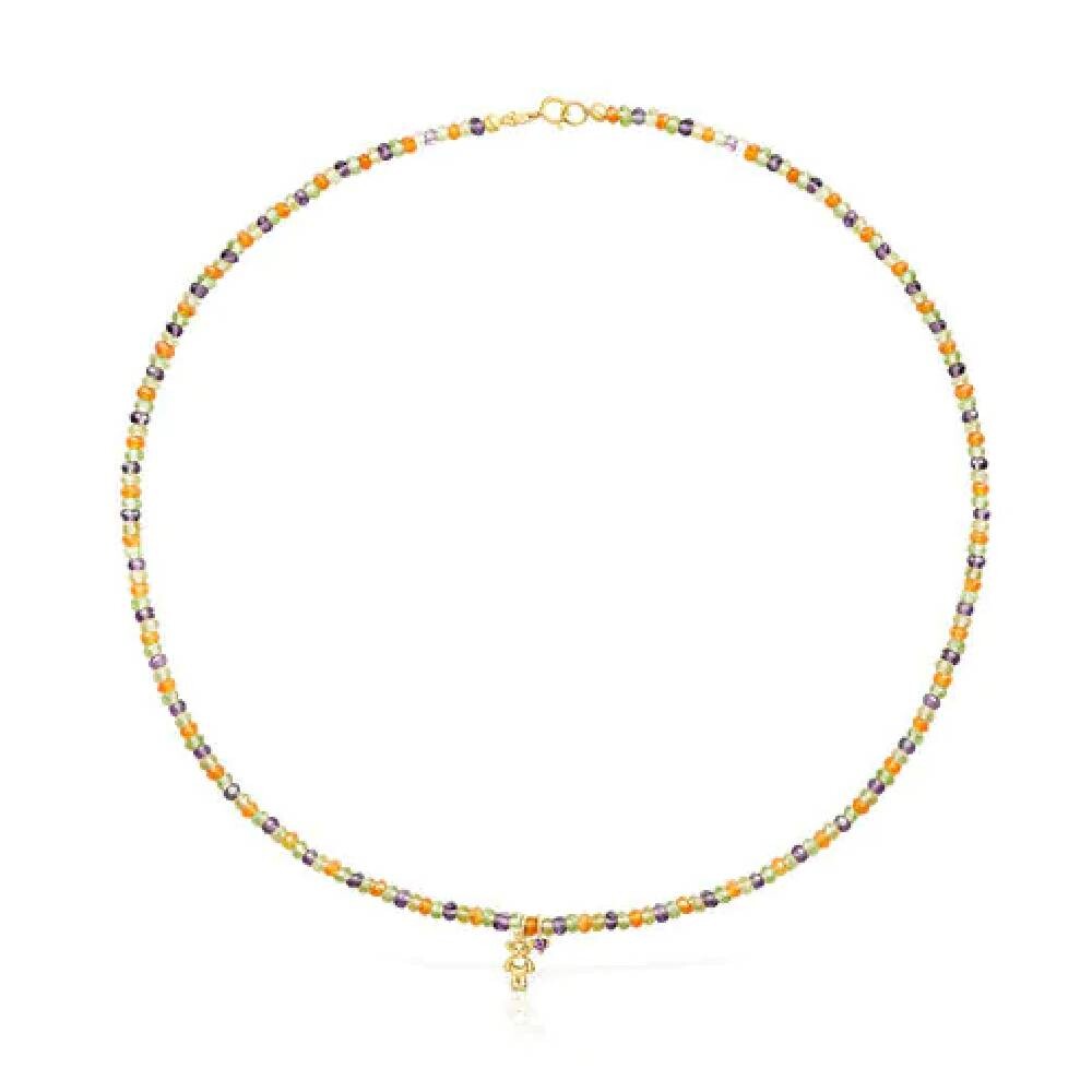 Колье Tous Teddy Bear With Gemstones, золото/драгоценные камни
Колье Tous Teddy Bear With Gemstones, золото/драгоценные камни