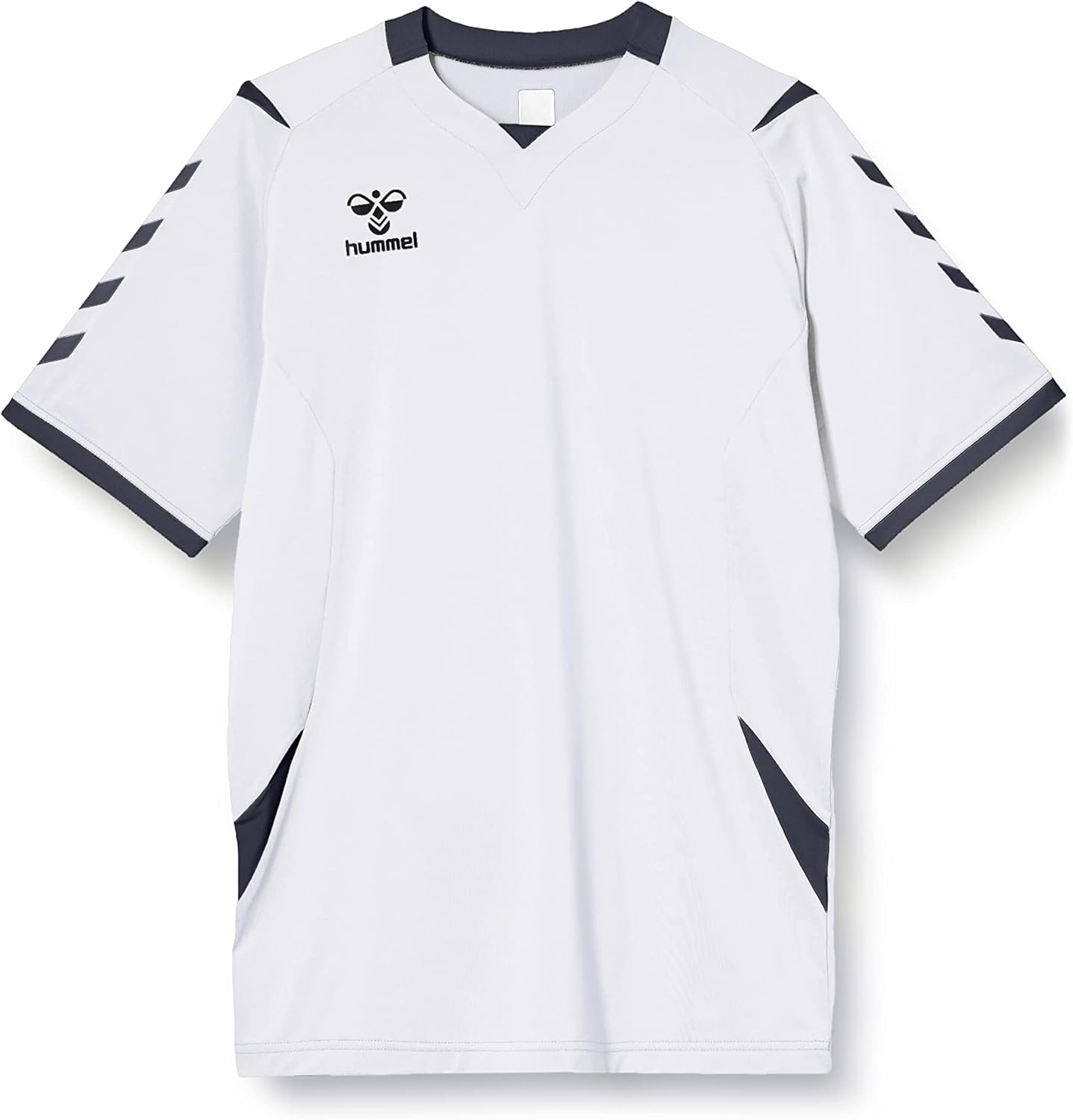 Мужская игровая футболка с коротким рукавом Hummel, белный/темно-синий
Мужская игровая футболка с коротким рукавом Hummel, белный/темно-синий