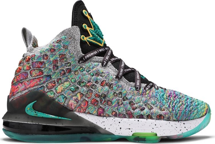 Кроссовки Nike LeBron 17 LJFF GS 'I Promise', черный
Кроссовки Nike LeBron 17 LJFF GS 'I Promise', черный