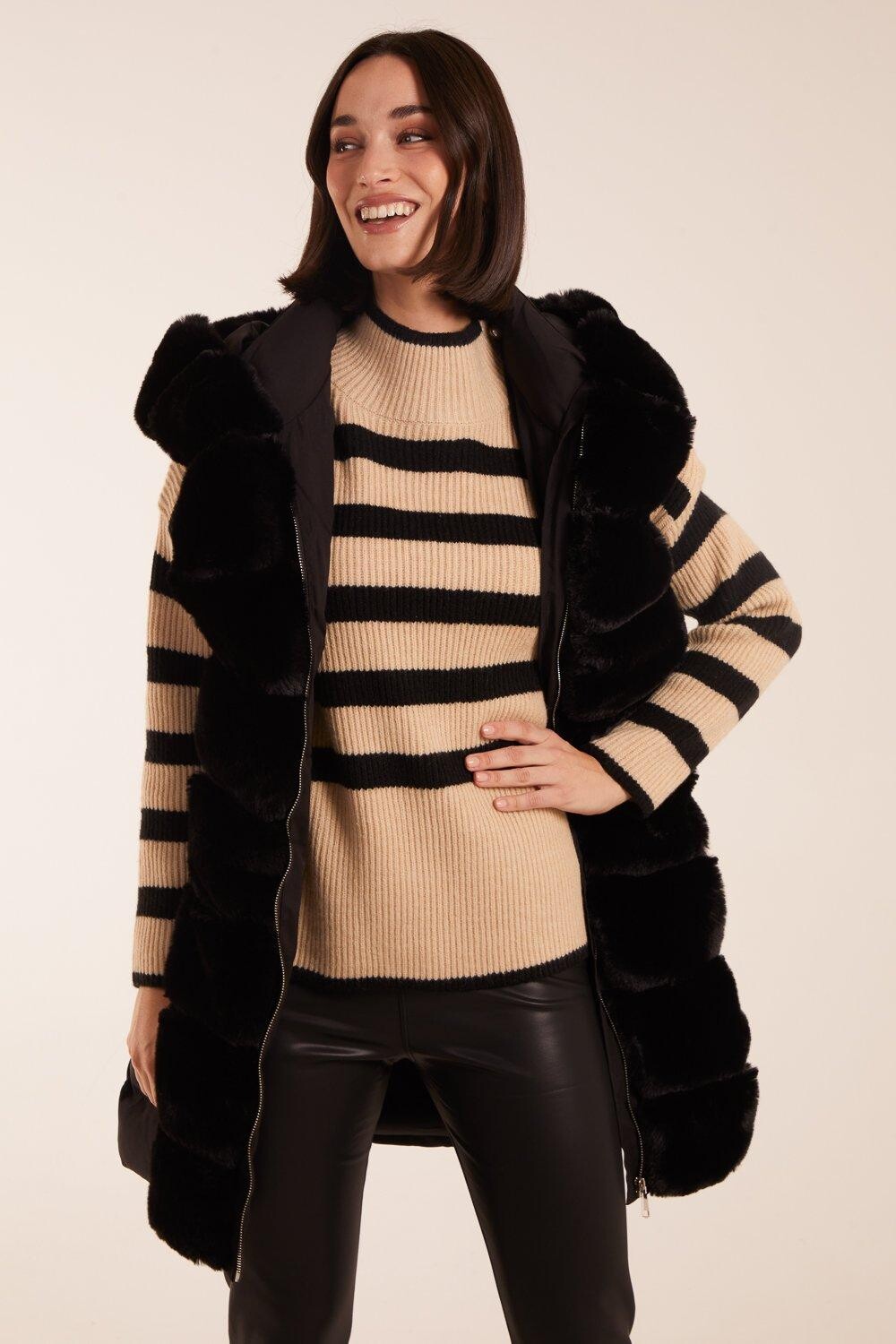 Жилет из искусственного меха Blue Vanilla, черный
Жилет из искусственного меха Blue Vanilla, черный