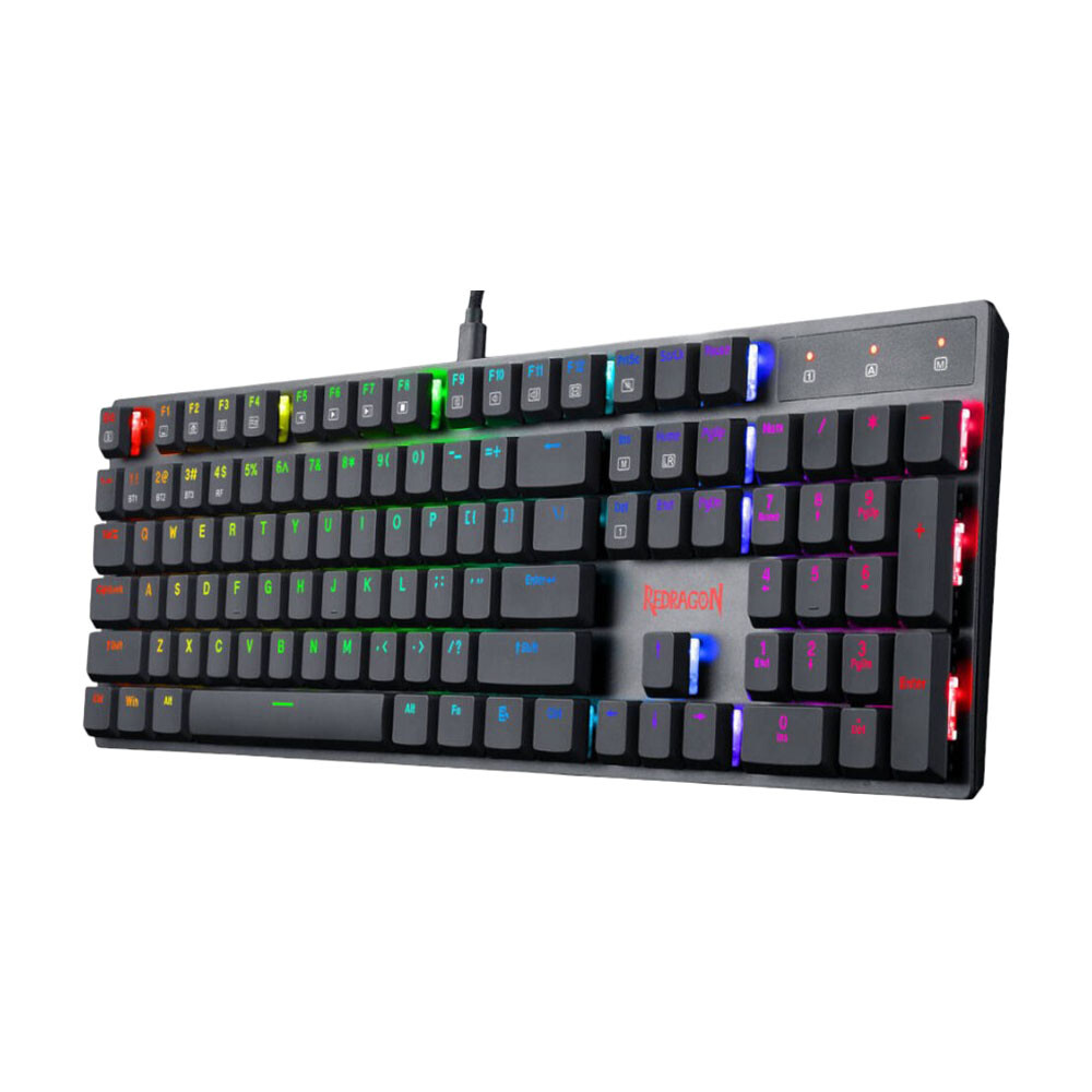 Клавиатура игровая беспроводная Redragon K535, Blue, черный, английская раскладка
Клавиатура игровая беспроводная Redragon K535, Blue, черный, английская раскладка