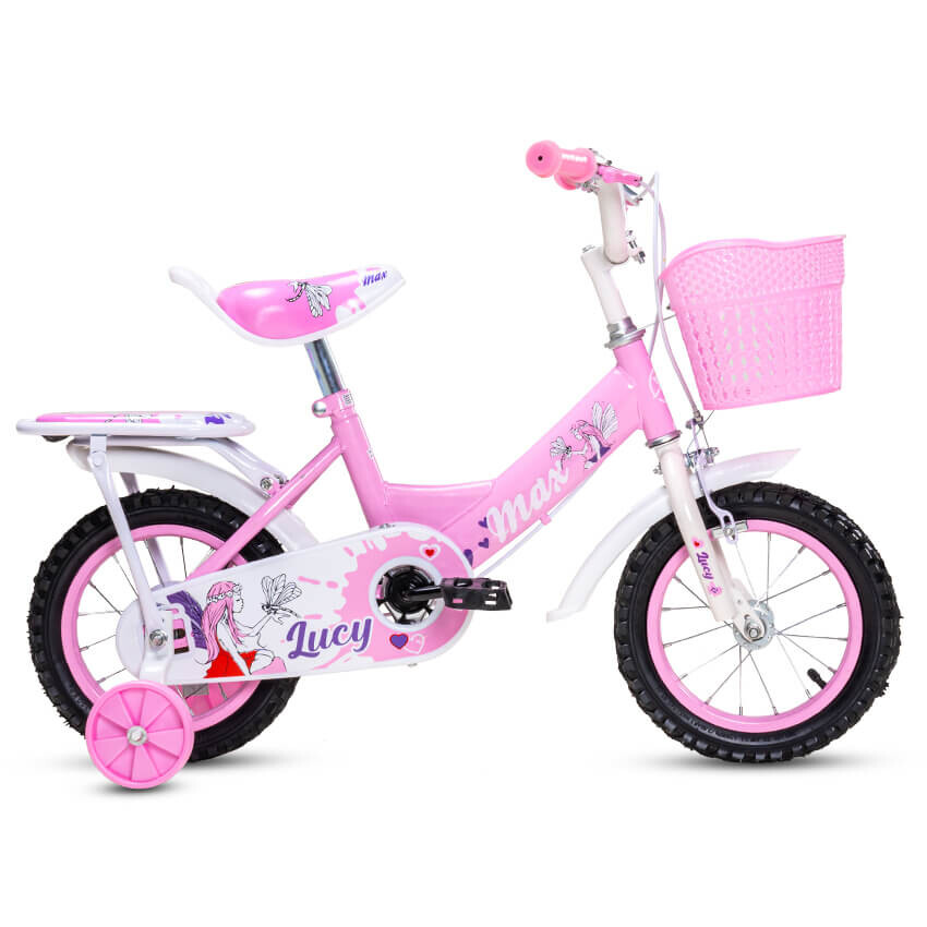 Велосипед детский MAX BIKE Lucy 1 12", розовый 
Велосипед детский MAX BIKE Lucy 1 12", розовый