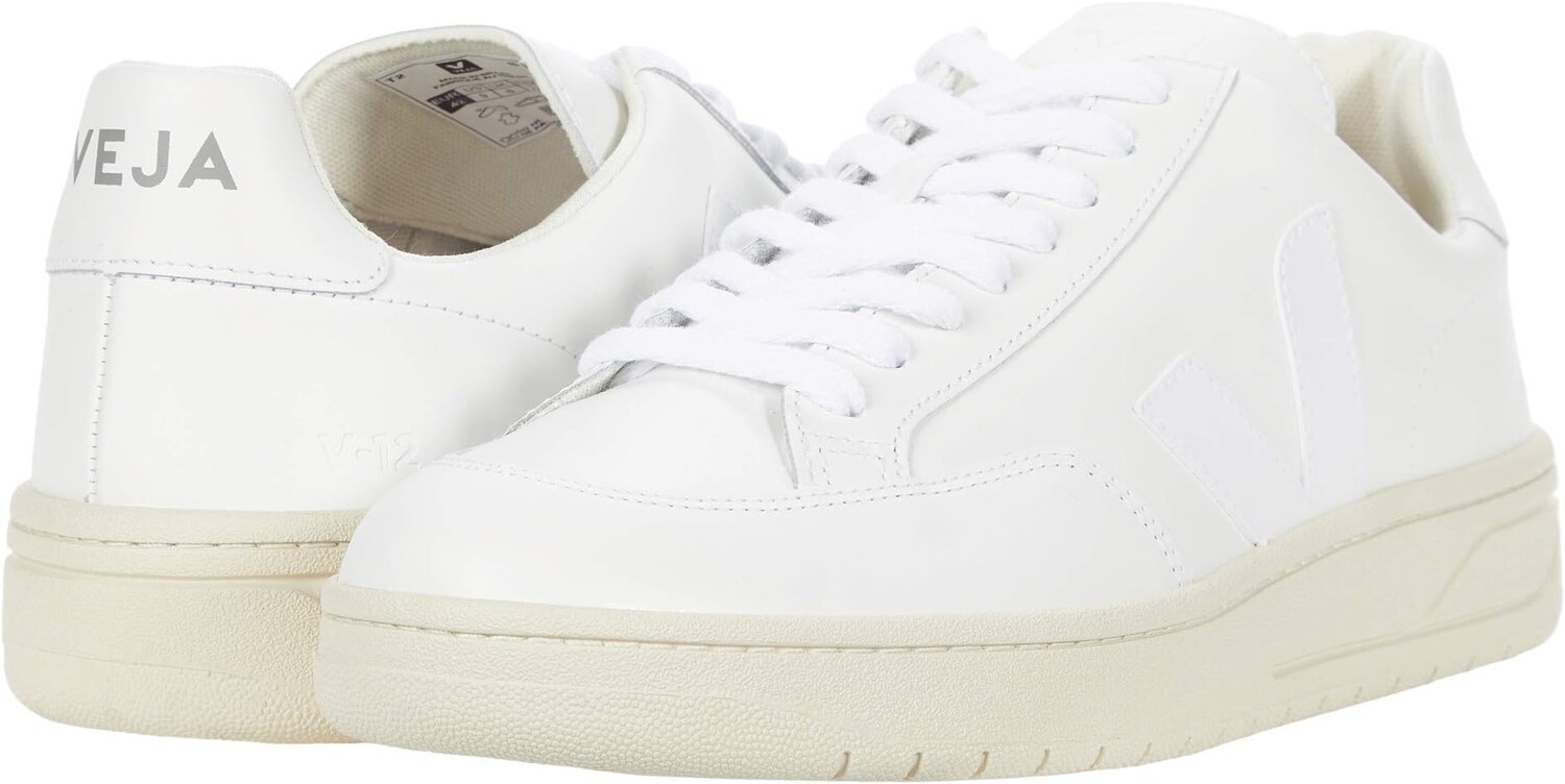 Кроссовки V-12 VEJA, цвет Leather Extra White
Кроссовки V-12 VEJA, цвет Leather Extra White