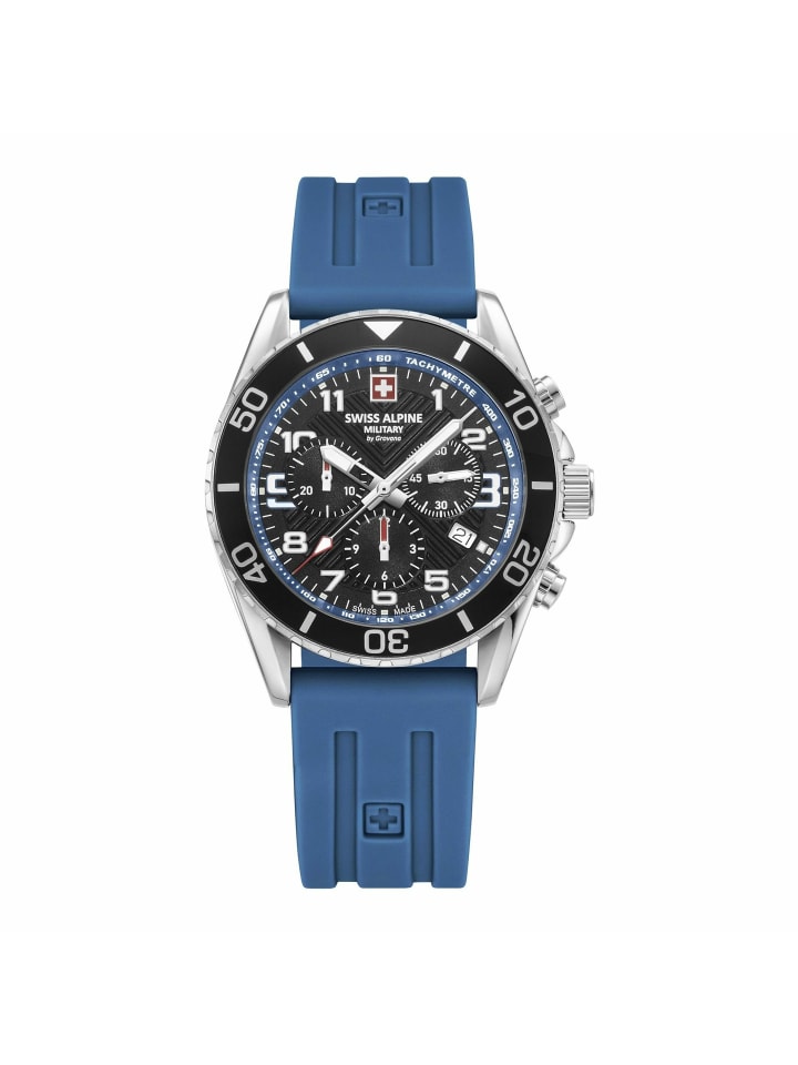 Swiss Alpine Military by Grovana Мужские аналоговые часы синего цвета
Swiss Alpine Military by Grovana Мужские аналоговые часы синего цвета