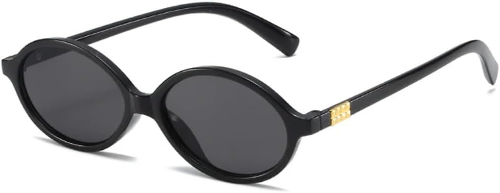 Солнцезащитные очки с защитой от УФ-излучения UV400 | Овальная маленькая оправа, панк-стиль, яркие линзы | Для женщин и мужчин, для занятий спортом на открытом воздухе и вождения DSVIGF, Black-black
Солнцезащитные очки с защитой от УФ-излучения UV400 | Овальная маленькая оправа, панк-стиль, яркие линзы | Для женщин и мужчин, для занятий спортом на открытом воздухе и вождения DSVIGF, Black-black