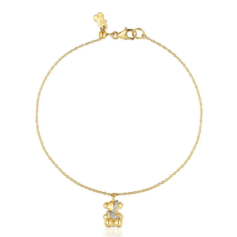 Браслет Tous Lligat Chain, золото/бриллианты
Браслет Tous Lligat Chain, золото/бриллианты