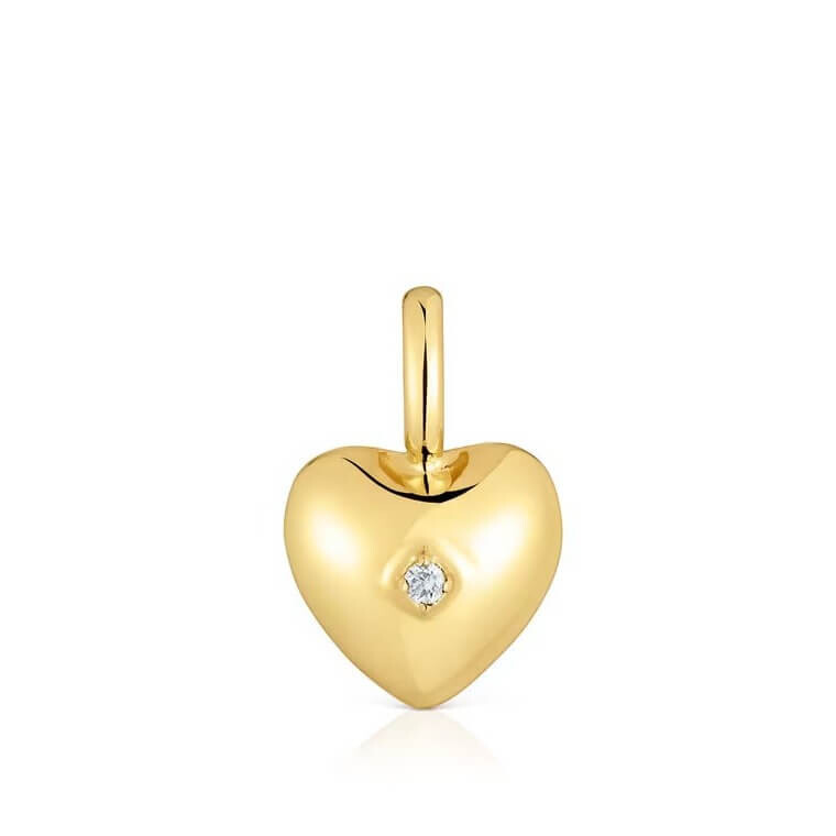 Подвеска Tous My Other Half Small Heart, золото/бриллиант
Подвеска Tous My Other Half Small Heart, золото/бриллиант