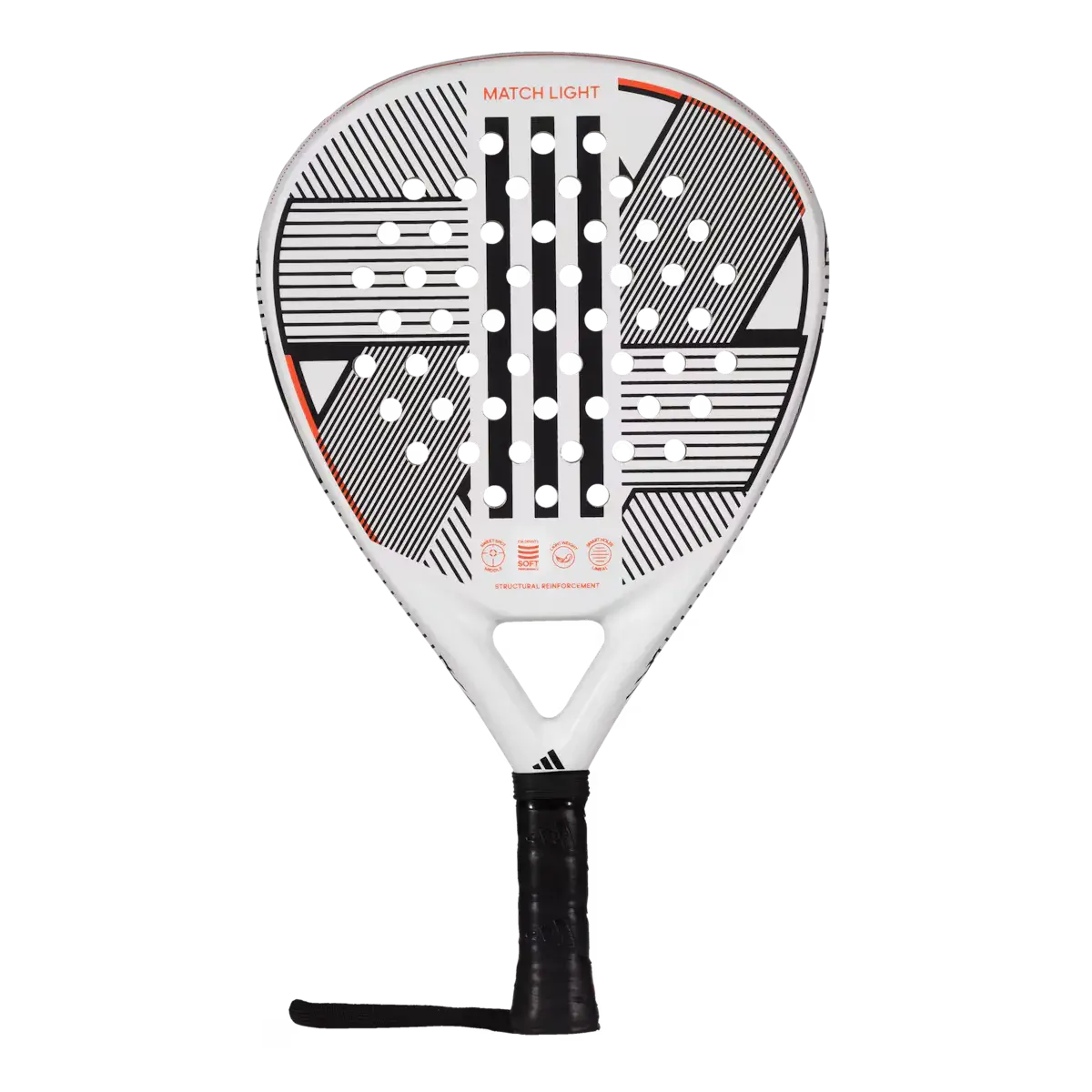Ракетка для паделя Adidas Match Light 3.3, черный
Ракетка для паделя Adidas Match Light 3.3, черный