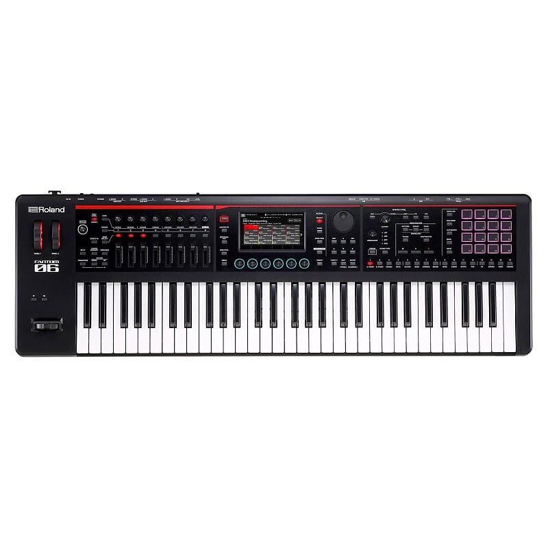 Клавиатура Roland Fantom 06 Workstation Synthesizer, 61 клавиша Fantom 06 Workstation Synthesizer Keyboard 61-Keys
Клавиатура Roland Fantom 06 Workstation Synthesizer, 61 клавиша Fantom 06 Workstation Synthesizer Keyboard 61-Keys