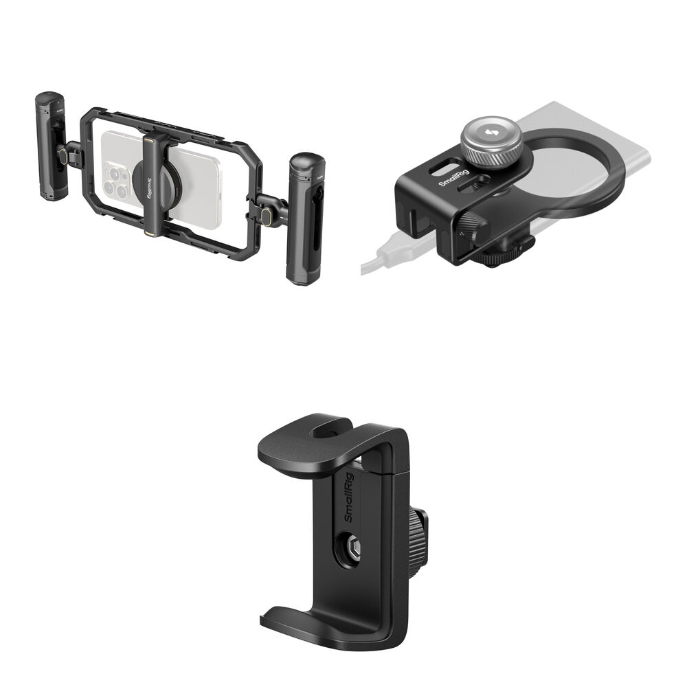 SmallRig All-in-One Video Kit with 2-in-1 SSD Holder and Power
SmallRig All-in-One Video Kit with 2-in-1 SSD Holder and Power