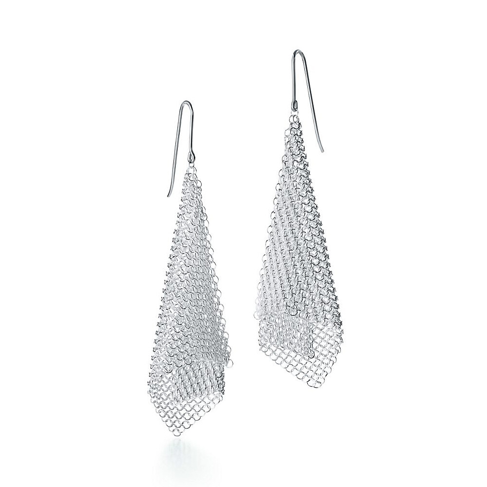 Серьги Tiffany & Co. Elsa Peretti Mesh, серебро
Серьги Tiffany & Co. Elsa Peretti Mesh, серебро