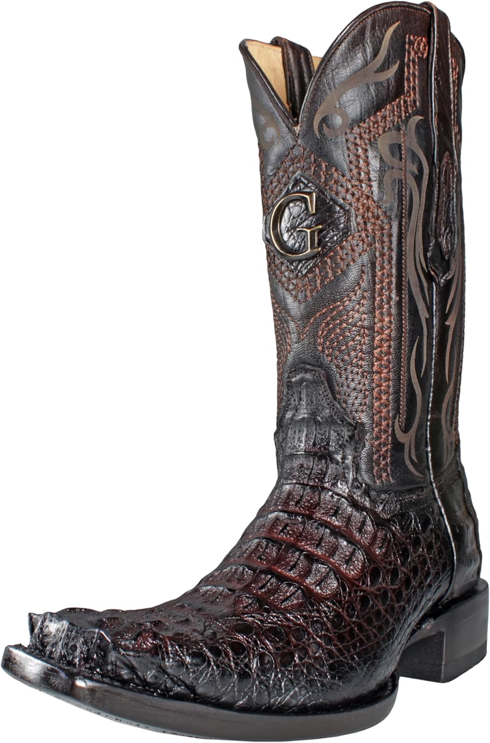 Ковбойские сапоги El General из кожи каймана с аутентичной пяткой, западного стиля, с заостренным носком 193 Generic, коричневый
Ковбойские сапоги El General из кожи каймана с аутентичной пяткой, западного стиля, с заостренным носком 193 Generic, коричневый