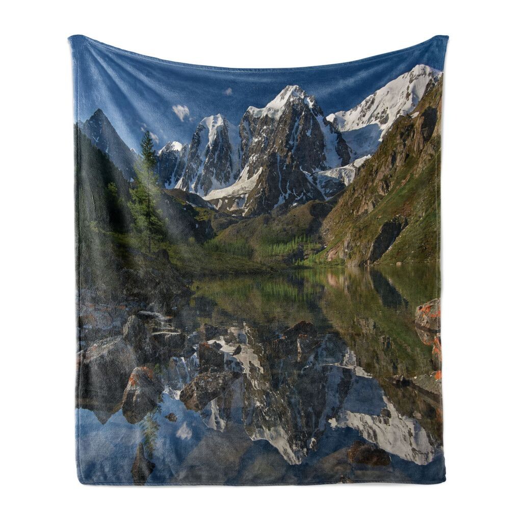 Мягкое фланелевое флисовое одеяло ABAKUHAUS Mountains, пасторальные снежные Альпы, уютный плюш для использования в помещении и на открытом воздухе, 125 x 175 см, зеленый белый
Мягкое фланелевое флисовое одеяло ABAKUHAUS Mountains, пасторальные снежные Альпы, уютный плюш для использования в помещении и на открытом воздухе, 125 x 175 см, зеленый белый
