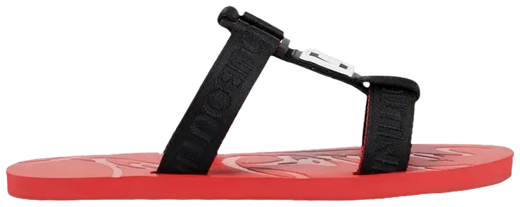 Шлепанцы Christian Louboutin Surf Flat Slide 'Black Red', черный
Шлепанцы Christian Louboutin Surf Flat Slide 'Black Red', черный
