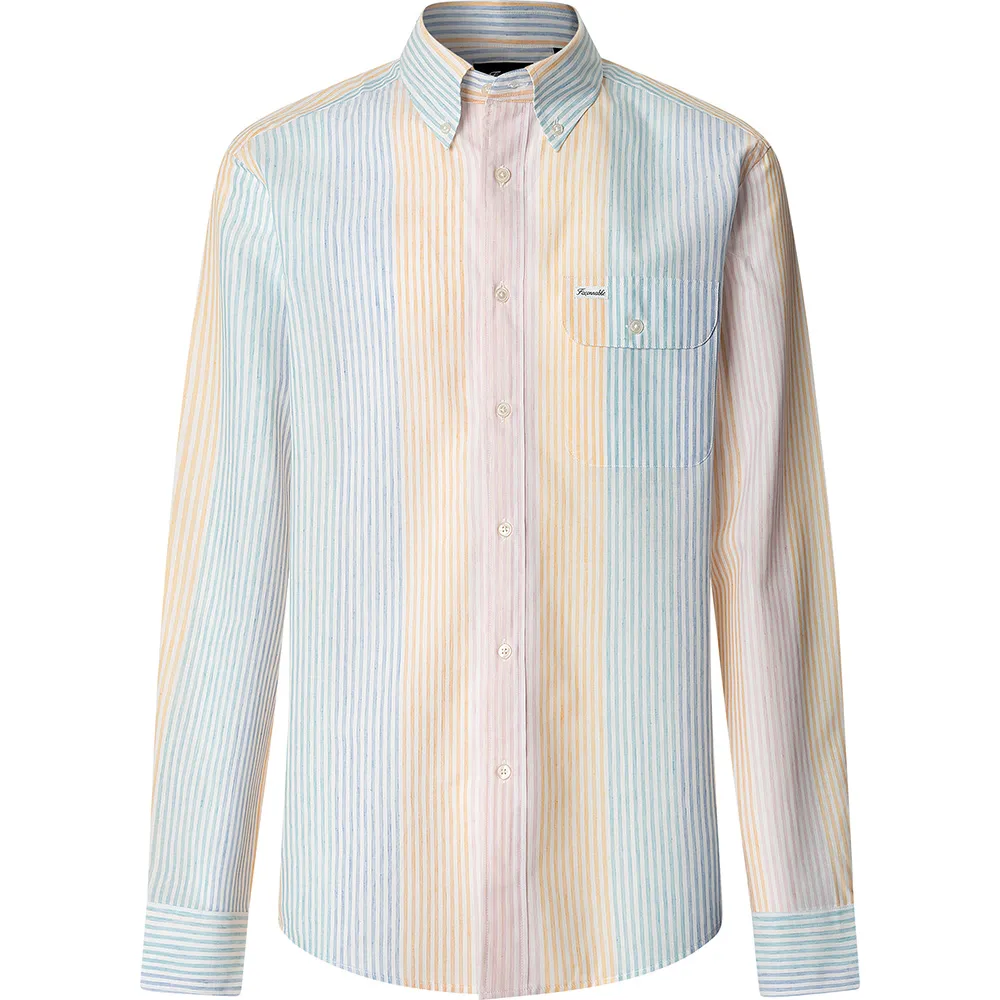 Façonnable FM302199 Льняная рубашка с длинными рукавами, синий
Façonnable FM302199 Льняная рубашка с длинными рукавами, синий