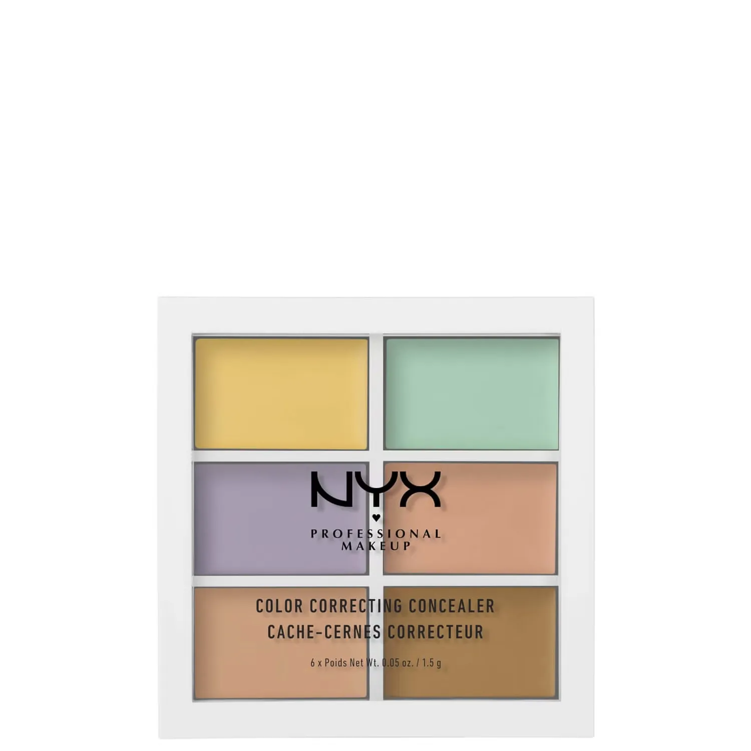 3C Palette - Корректирующий цвет консилер Nyx Professional Makeup
3C Palette - Корректирующий цвет консилер Nyx Professional Makeup