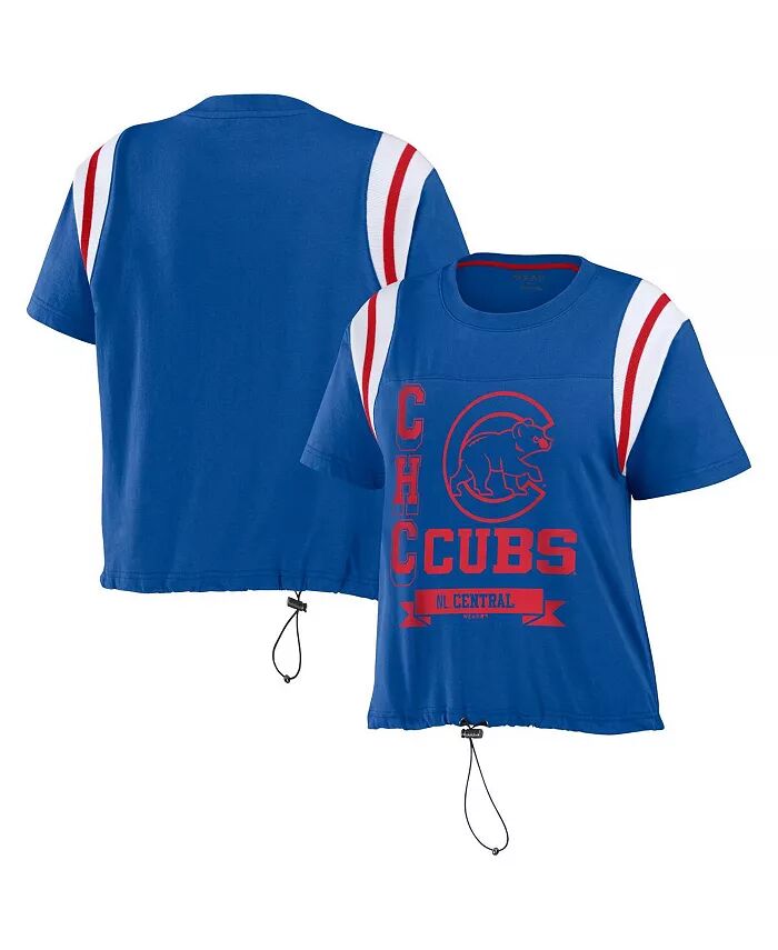 Женская футболка Royal Distressed Chicago Cubs Cinched Colorblock WEAR by Erin Andrews
Женская футболка Royal Distressed Chicago Cubs Cinched Colorblock WEAR by Erin Andrews