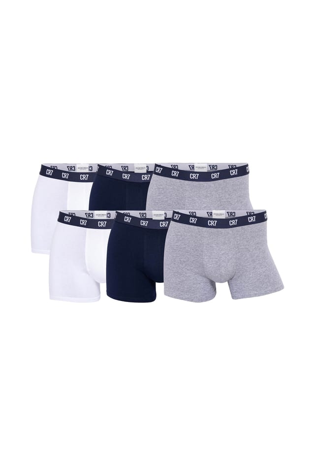 Боксеры 6 пар в упаковке - плавки из органического хлопка эластичные Cr7, мультиколор
Боксеры 6 пар в упаковке - плавки из органического хлопка эластичные Cr7, мультиколор