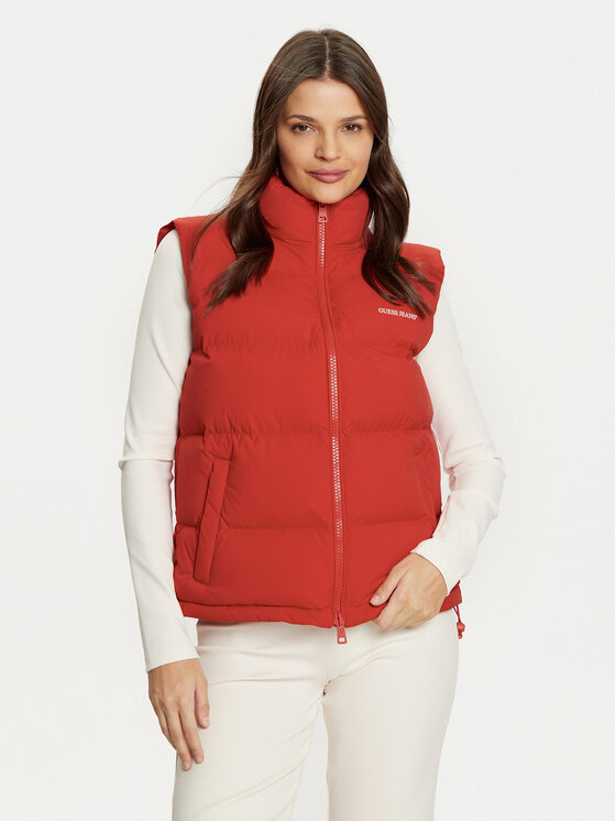 Утепленный жилет regular fit W4BN59 WGII2 Guess Jeans, красный
Утепленный жилет regular fit W4BN59 WGII2 Guess Jeans, красный