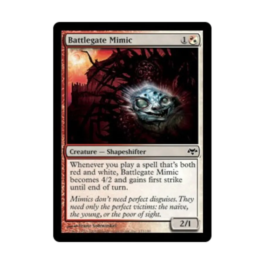 CCG Мимик Боевых ворот (клавиша C), MTG - Eventide
CCG Мимик Боевых ворот (клавиша C), MTG - Eventide