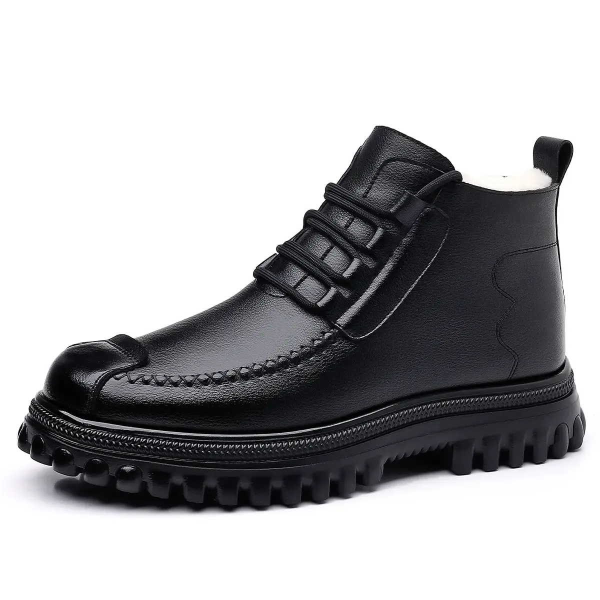 CHINT Мужские повседневные туфли с высоким берцем, черные
CHINT Мужские повседневные туфли с высоким берцем, черные