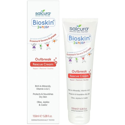Bioskin Junior Outbreak Resque Cream, 1 шт. в упаковке 1 X 150 мл Salcura
Bioskin Junior Outbreak Resque Cream, 1 шт. в упаковке 1 X 150 мл Salcura