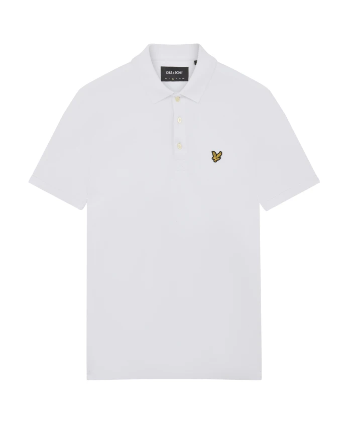 Простая рубашка поло Lyle & Scott, белый
Простая рубашка поло Lyle & Scott, белый