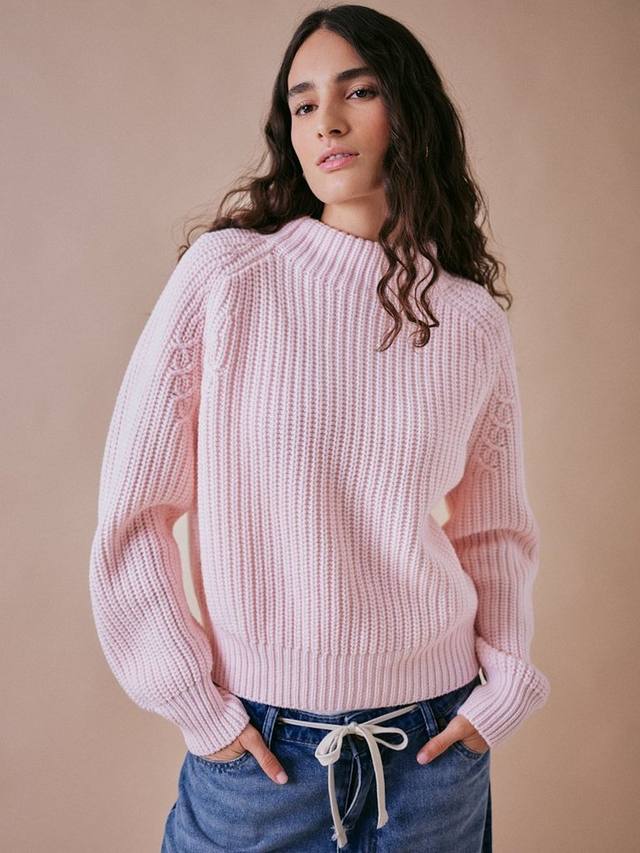 Текстурированный джемпер из чистой мериносовой шерсти Cape Cove, Pink
Текстурированный джемпер из чистой мериносовой шерсти Cape Cove, Pink