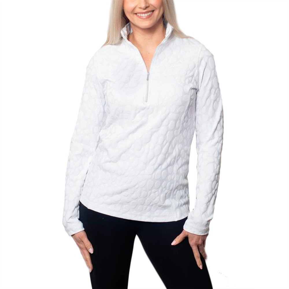 Куртка-поло Sno Skins Pebble Sport Jacquard с молнией на четверть длины (женская), White/White
Куртка-поло Sno Skins Pebble Sport Jacquard с молнией на четверть длины (женская), White/White