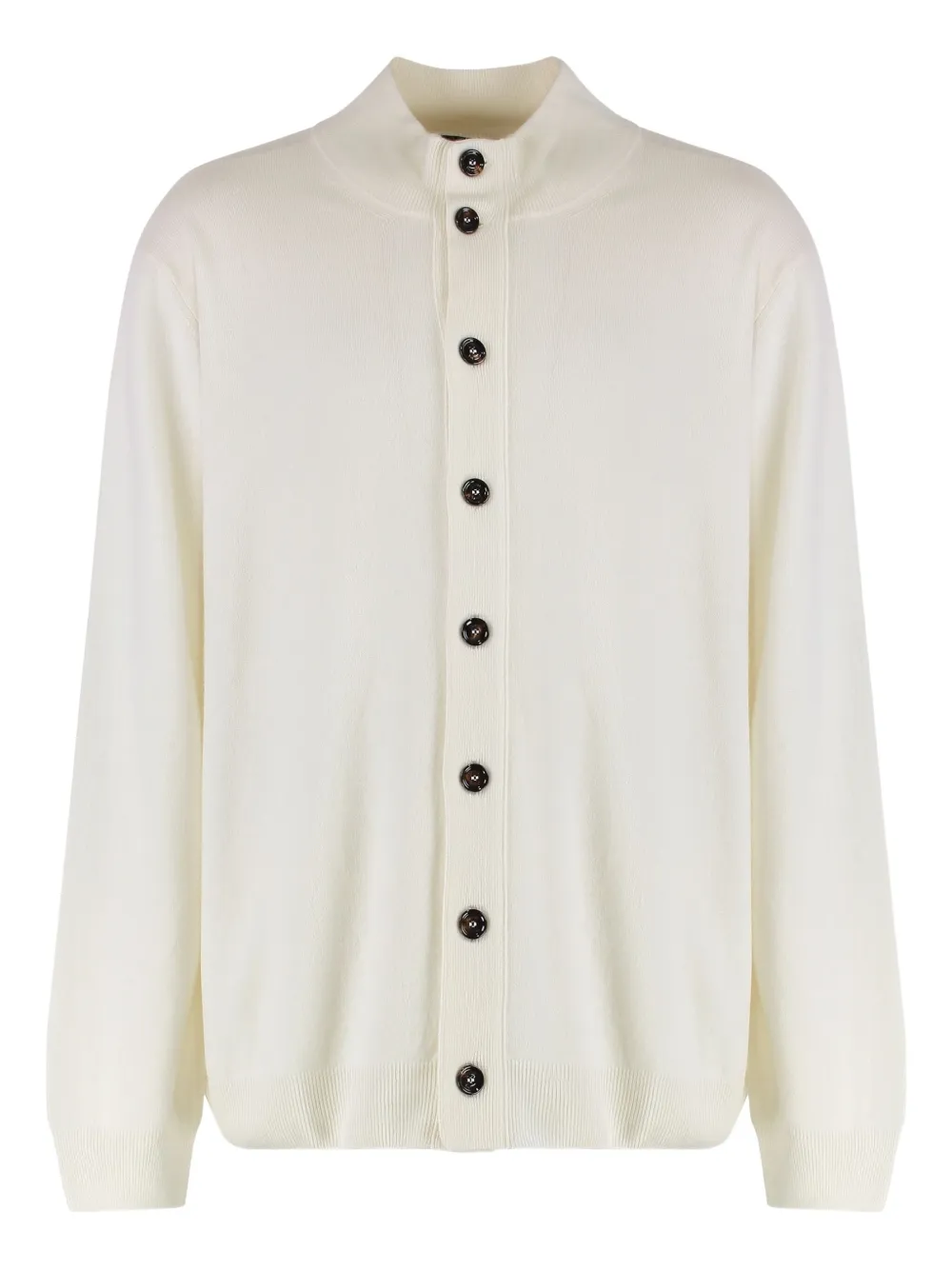 Кардиган в рубчик Moorer, белый
Кардиган в рубчик Moorer, белый