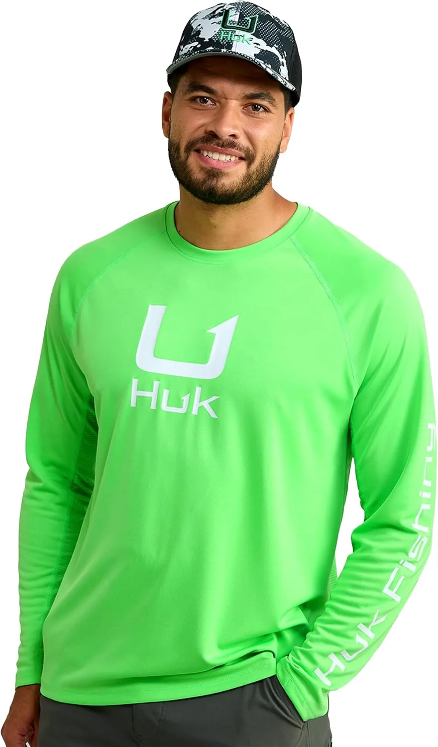 HUK мужская футболка Icon Crew, лонгслив для рыбалки
HUK мужская футболка Icon Crew, лонгслив для рыбалки