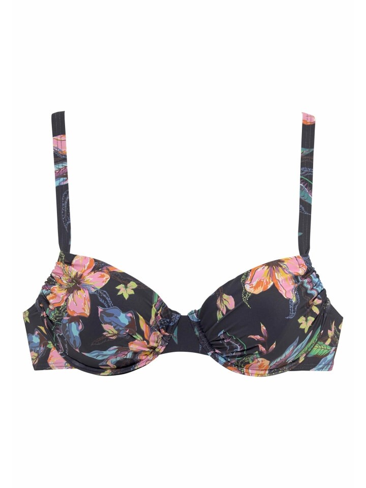 Верх бикини LASCANA, цвет anthrazit/bedruckt
Верх бикини LASCANA, цвет anthrazit/bedruckt