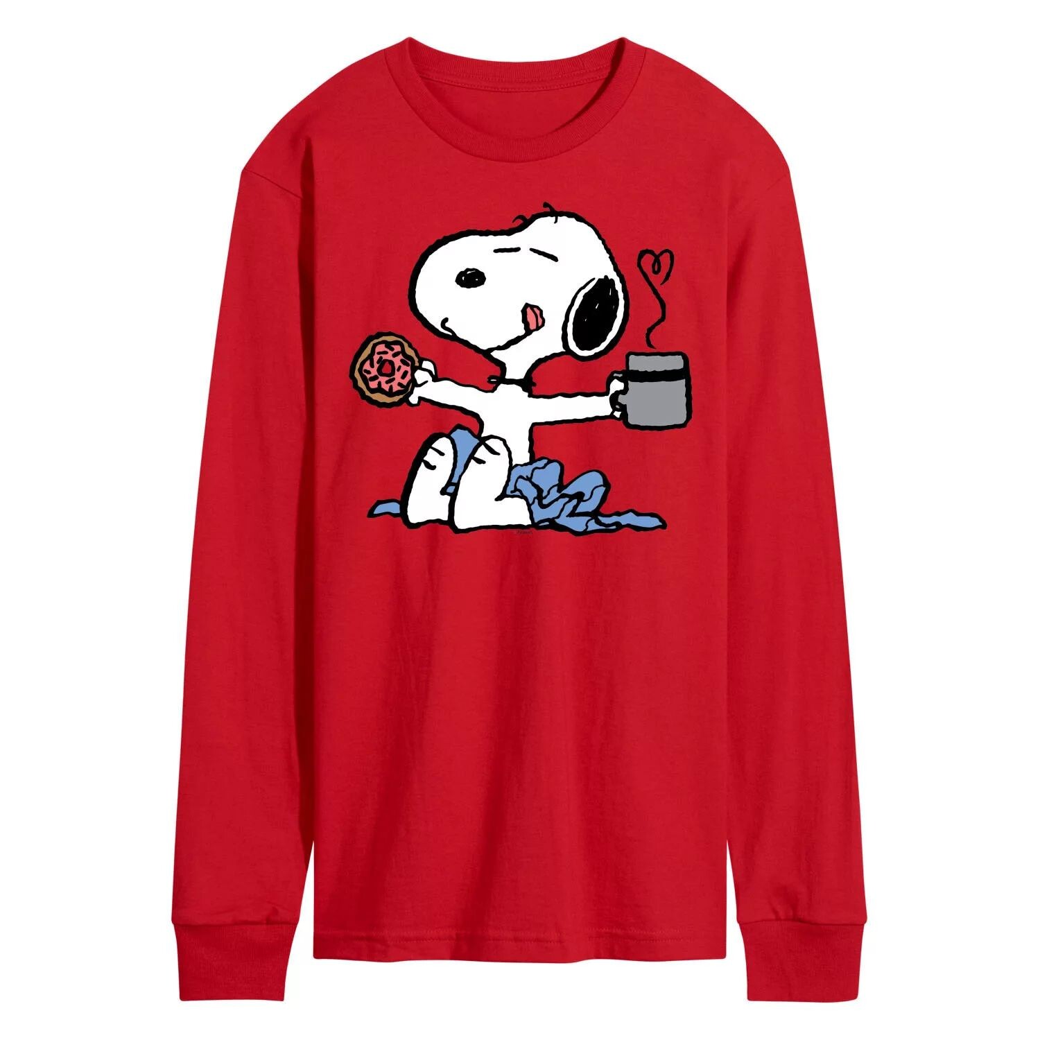 Мужские брюки с арахисом Snoopy Donut Coffee с длинным рукавом Licensed Character
Мужские брюки с арахисом Snoopy Donut Coffee с длинным рукавом Licensed Character