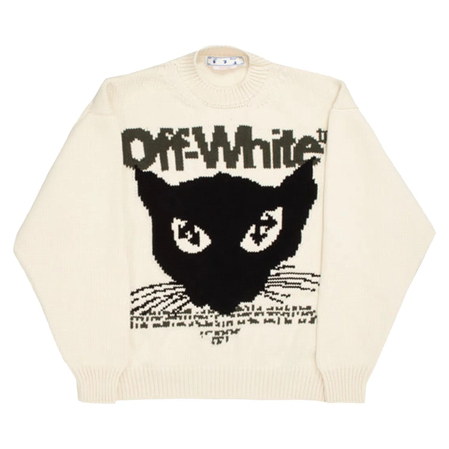 Джемпер Off-White Cat Chunky Crewneck, кремовый, Бежевый, Джемпер Off-White Cat Chunky Crewneck, кремовый
Джемпер Off-White Cat Chunky Crewneck, кремовый, Бежевый, Джемпер Off-White Cat Chunky Crewneck, кремовый