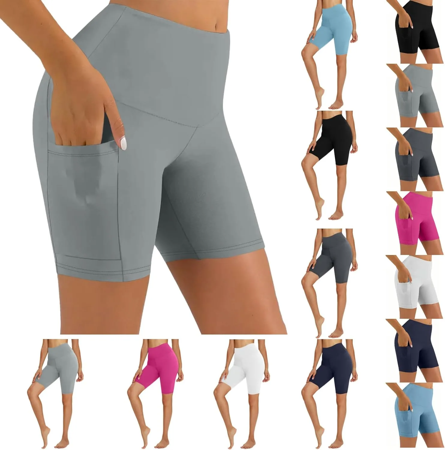 Женские велосипедки с карманами High Waisted Bidobibo
Женские велосипедки с карманами High Waisted Bidobibo